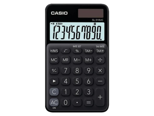 [90246464 1397357] Casio Taschenrechner SL-310UC-BK Schwarz