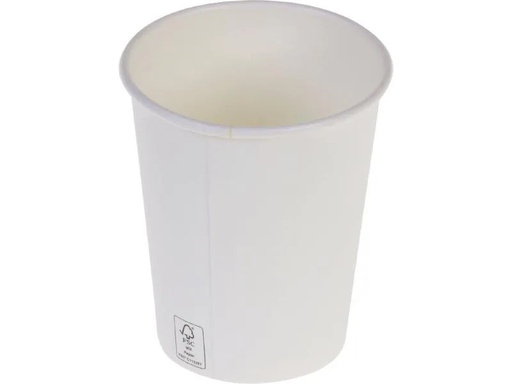 [90246551 1404543] Haushaltsware Einweg-Kaffeebecher 200 ml, 50 Stück, Weiss
