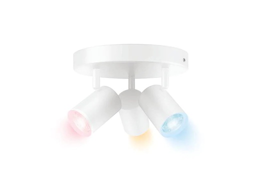 [90246602 1422684] WiZ IMAGEO 3er Spot Tunable White &amp; Color Deckenleuchte Weiss