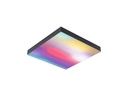 Paulmann Deckenleuchte LED Panel Velora Rainbow, 13.2W, RGBW, Schwarz