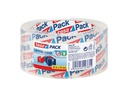 tesa Klebeband Crystal Clear 50 mm x 66 m, 1 Rolle, Transparent