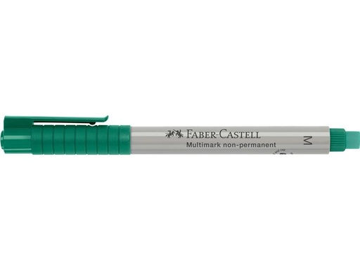 [90246802 1403093] Faber-Castell Folienmarker Multimark 10 Stück, M, Grün