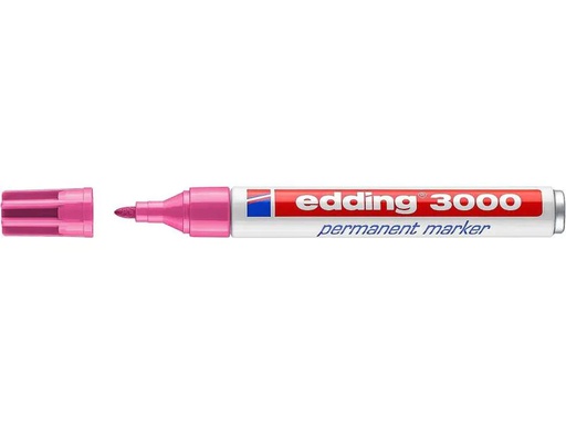 [90042876 844296] edding Permanent-Marker 3000 Rosa