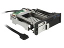 Delock 5.25-Einbaurahmen 1x3.5, 1x2.5, 2xUSB3 Ports , Hot-Swap