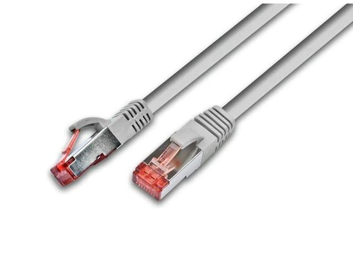 [90042922 149730] Wirewin Patchkabel RJ-45 - RJ-45, Cat 6, S/FTP, 15 m, Grau