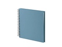 Rössler Fotoalbum S.O.H.O. Denim, 230 x 230 mm Blau