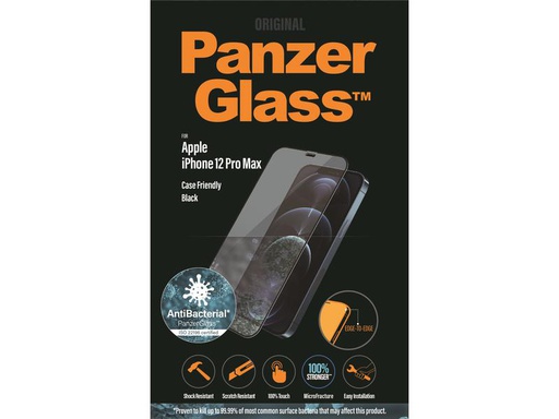 [90042936 1106427] Panzerglass Displayschutz Case Friendly AB iPhone 12 Pro Max