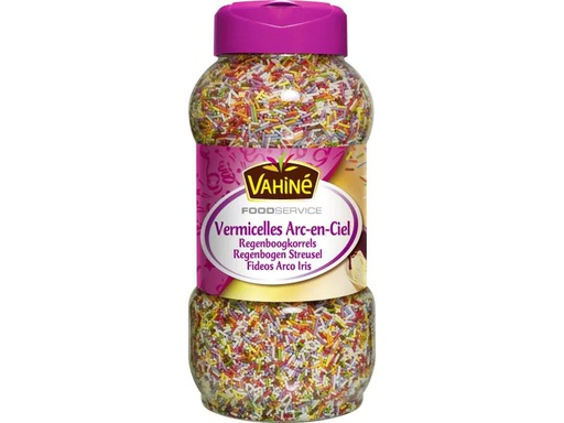 [90004276 1007214] Vahiné Zuckerdekore Streusel Regenbogen 700 g