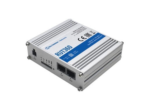 [90042991 1165357] Teltonika LTE-Industrierouter RUT360 Cat.6 LTE/3G/2G