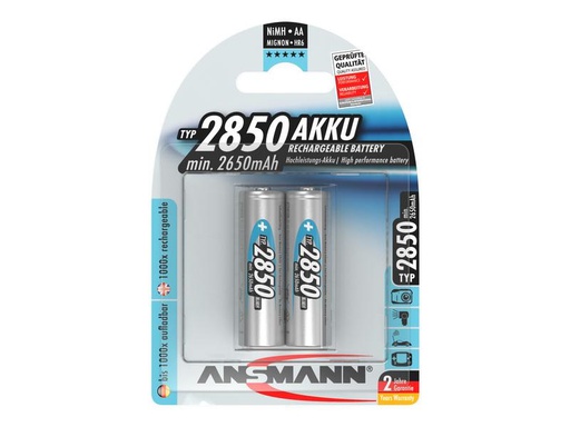 [90043003 1120986] Ansmann Akku 2x AA Typ 2850 2650 mAh