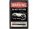 Nostalgic Art Schild Gaming in Progress 20 x 30 cm, Metall
