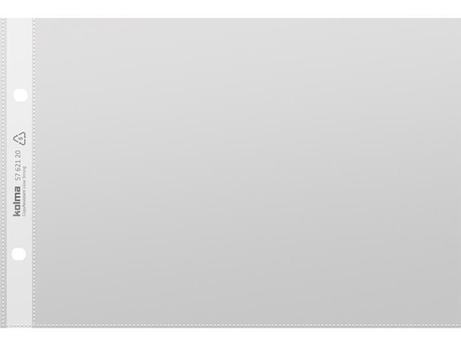 [90246900 1402337] Kolma Zeigetasche A5 quer Transparent, 10 Stück