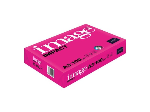 [90246904 1408661] Image Kopierpapier Impact A3, Hochweiss, 100 g/m², 500 Blatt