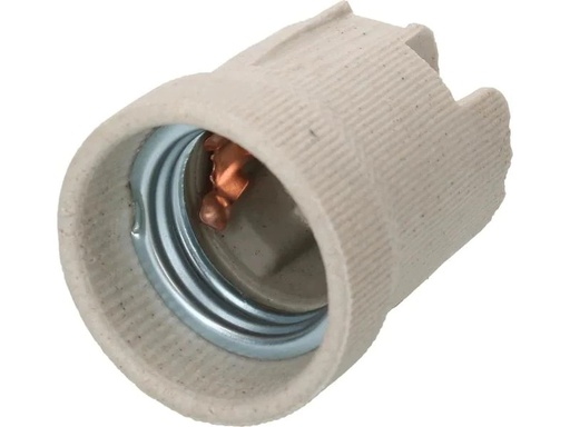 [90246963 1417775] Max Hauri Lampenfassung E27 5kV, M4 Durchgangslöcher