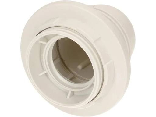 [90246975 1417772] Max Hauri Lampenfassung E27 Randmantel M10 x 1, Zubehör Ring