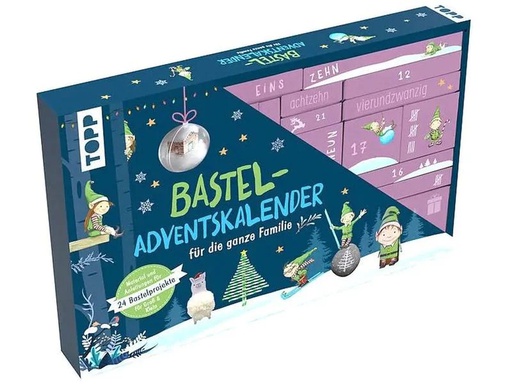 [90246987 1428557] Frechverlag Adventskalender Topp Bastel-Projekte