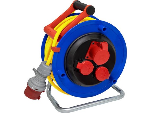 [90247002 1401513] Brennenstuhl Baustellen-Kabelrolle BAT ST 290 33 m 1x CEE/5 + 2x T25