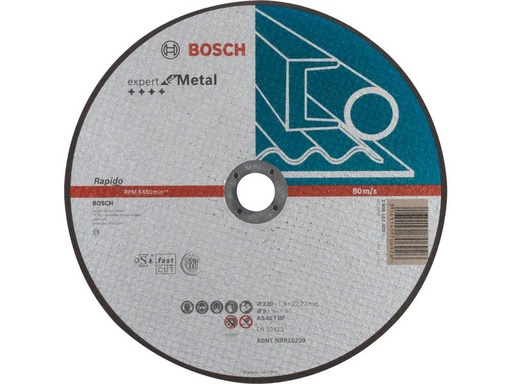 [90247014 1338454] Bosch Professional Trennscheibe gerade Expert for Metal, 230 x 1.9 mm