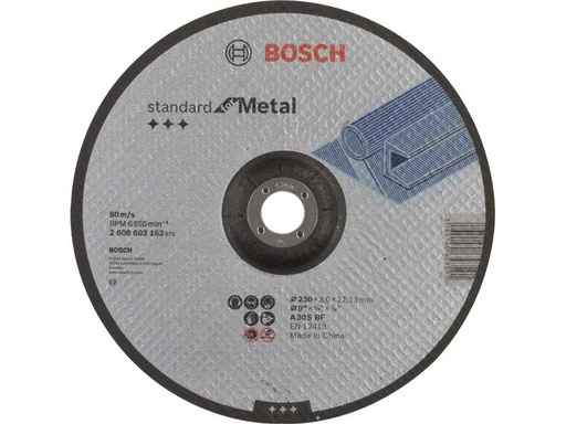 [90247030 1338437] Bosch Professional Trennscheibe gekröpft Standard for Metal, 230 x 3 mm
