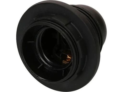 [90247100 1417773] Max Hauri Lampenfassung E27 Randmantel M10 x 1, Zubehör Ring