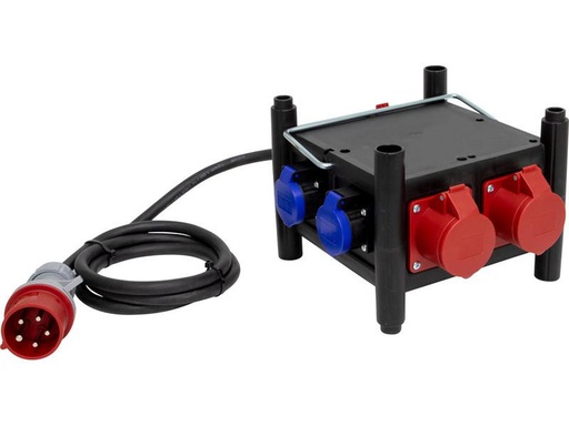[90247135 1401539] Brennenstuhl Baustromverteiler BSV 3x CEE/5, 2x T23 / T25 2 m Zuleitung
