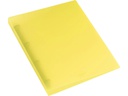 Kolma Ringbuch Easy Ø 3 cm, Gelb/Transparent