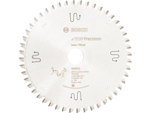 [90247264 1338644] Bosch Professional Kreissägeblatt Best for Wood, 216 x 30 x 2.3 mm, Z 48
