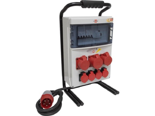 [90247267 1401538] Brennenstuhl Baustromverteiler BSV 4/32 FS 3x CEE/5, 4x T25 2 m Zuleitung