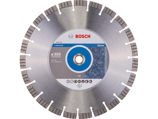[90247278 1338433] Bosch Professional Diamanttrennscheibe Best for Stone, 350 x 3.2 x 15 mm