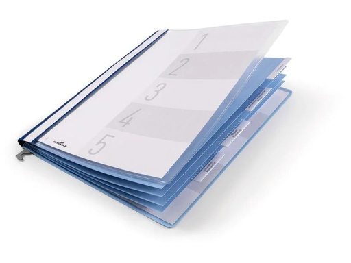 [90247289 1401732] DURABLE Hängeregister Blau, 5 Stück