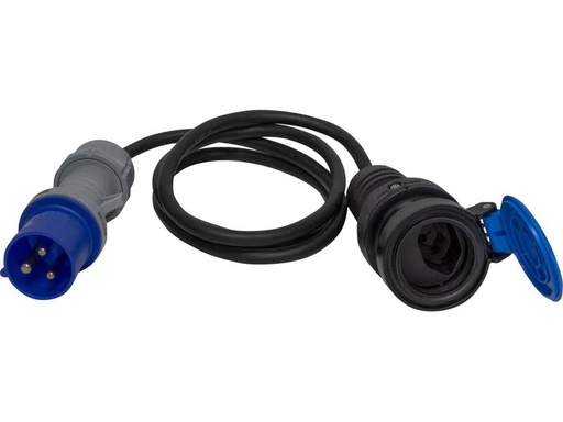[90247291 1401483] Brennenstuhl Adapterleitung 1.5 m CEE – T23, Schwarz