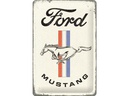 Nostalgic Art Schild Ford Mustang 20 x 30 cm, Metall