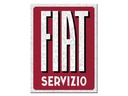 Nostalgic Art Haftmagnet Fiat Servizio 1 Stück, Rot/Weiss