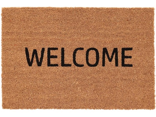 [90247450 1422379] Esschert Design Fussmatte «Welcome» 40 cm x 60 cm