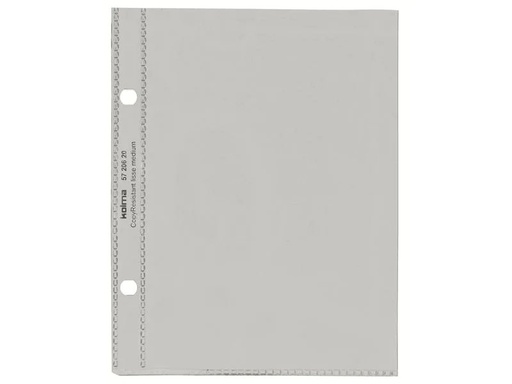 [90247459 1402334] Kolma Zeigetasche A6 Transparent, 100 Stück