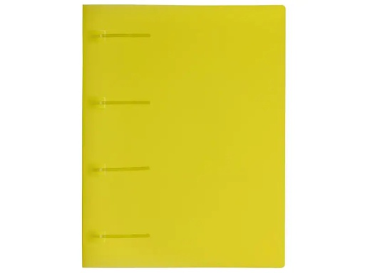 [90247472 1402293] Kolma Schnellhefter Easy XL, Gelb/Transparent