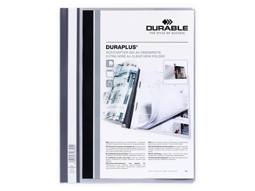 [90247522 1401664] DURABLE Schnellhefter Duraplus Grau, 1 Stück