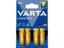 Varta Batterie Longlife AA 4 Stück