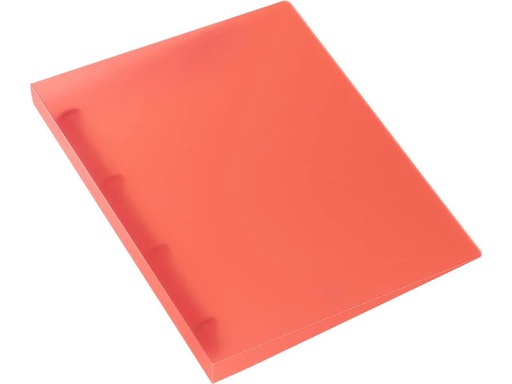[90247549 1402243] Kolma Ringbuch Easy Ø 3 cm, Rot/Transparent