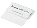 DURABLE Namensschild 40 x 75 mm, 25 Stück