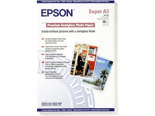 [90043114 143792] Epson Fotopapier A3 251 g/m² 20 Stück