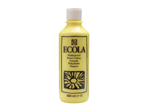 [90247653 1399648] Talens Plakatfarbe Ecola 500 ml, zitronengelb