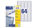 Avery Zweckform Universal-Etiketten 3667 48.5 x 16.9 mm, 220 Blatt