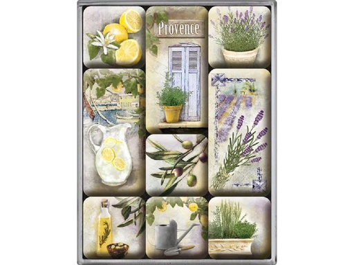 [90247739 1425512] Nostalgic Art Magnet-Set Mediterranean 1 Stück, Mehrfarbig