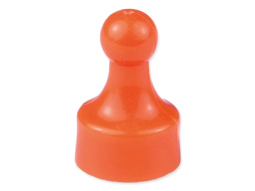 [90247840 1401928] supermagnete Haftmagnet Player 10 Stück, Orange
