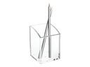 Maul Stiftehalter Acryl 10.4 x 7 x 7 cm, Transparent