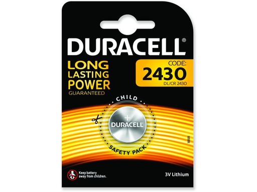 [90248092 1412563] Duracell Knopfzelle Lithium CR2430 1 Stück