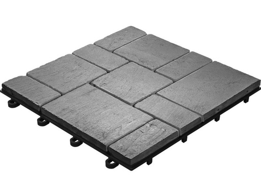 [90248115 1428905] Florco Balkon-&amp; Terrassenplatten Stone Schiefer Roma, 4 Stk.