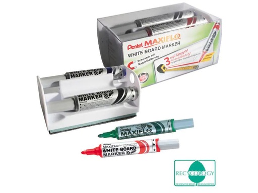 [90043245 709985] pentel Whiteboard-Marker Maxiflo 4er Set