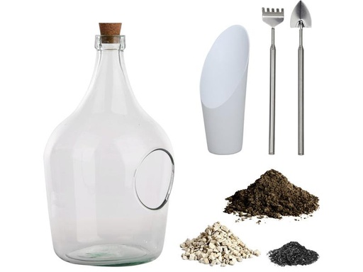[90248176 1422400] Esschert Design Vase Terrariumflasche 3 l 41 cm, Transparent